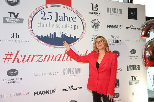Celebrity, 25 Jahre Claudia Schulz PR Hamburg