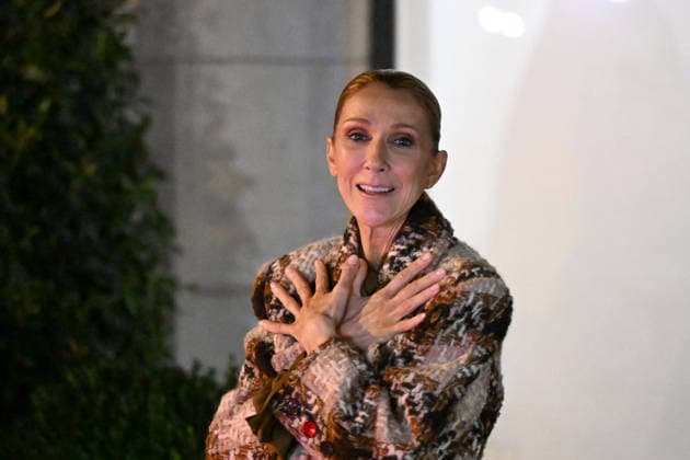 Celebrity, Celine Dion in Paris