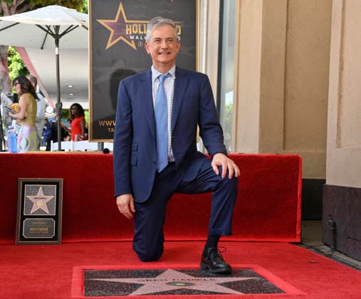 Celebrity, Greg Daniels erhält Stern auf dem Hollyood Walk of Fame