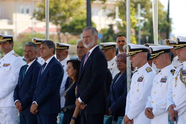 Royals, Spanien, König Felipe besucht Militärbasis in Rota