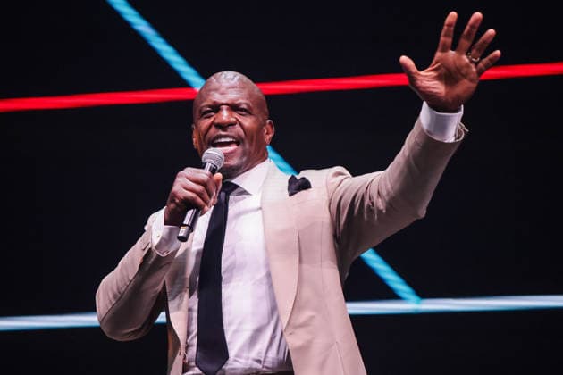Celebrity, Terry Crews spricht bei Hotmart Fire in Belo Horizonte