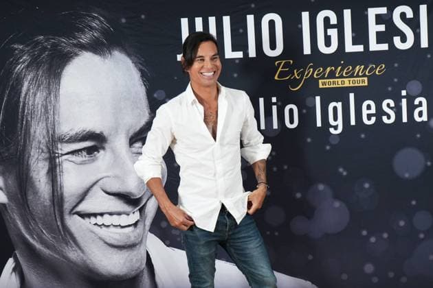 Celebrity, Julio Iglesias Jr Pressetermin in Madrid