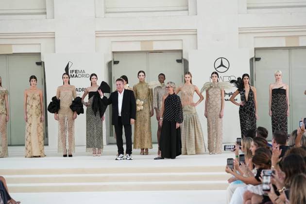 Madrid Fashion Week, Hannibal Laguna Modenschau