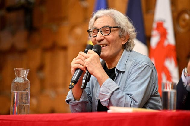 Arts, Autor Boualem Sansal spricht an Mediterranean University Center in Nizza