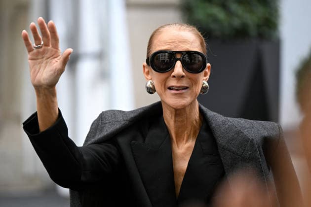 Celebrity, Celine Dion in Paris