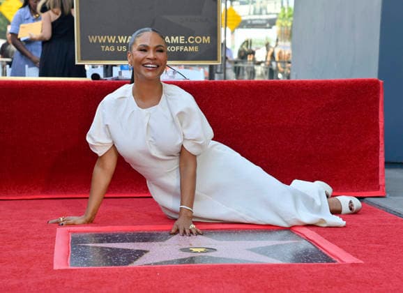 Celebrity, Nia Long erhält Stern auf dem Hollyood Walk of Fame