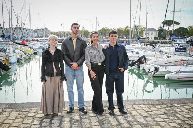 Festival de la fiction TV in La Rochelle, On aboie en silence Photocall