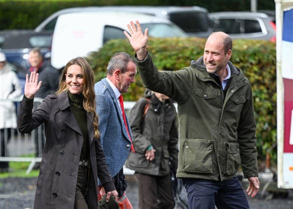 Royals, Prinz William und Prinzessin Kate bei Besuch in Rothesay