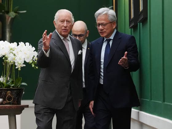 Royals, König Charles trifft Nvidia-Chef Jensen Huang vor in Cumnock