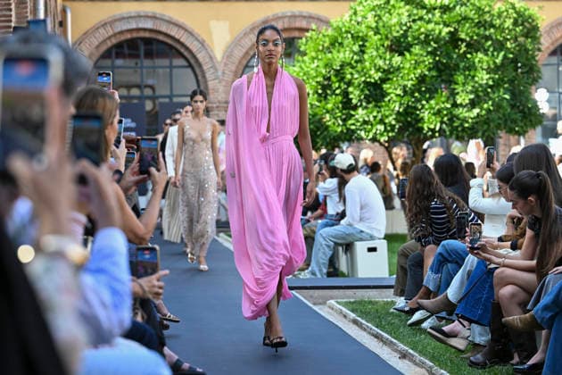 Madrid Fashion Week, Odette Alvarez Modenschau
