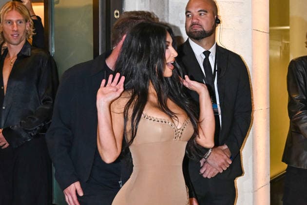 Celebrity, Kim Kardashian bei Eröffnung des SKIMS Flagship Store in London