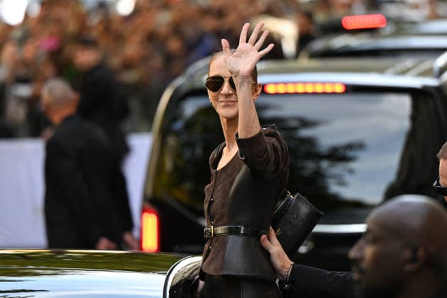 Celebrity, Celine Dion in Paris