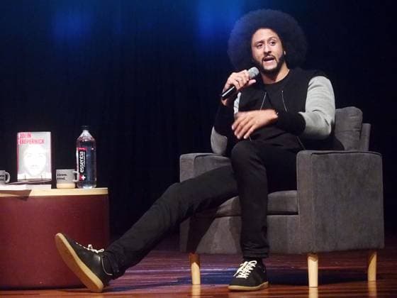 Celebrty, Colin Kaepernick The Perilous Fight Book Tour in Atlanta