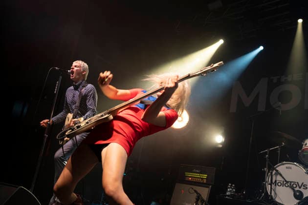 Musik, The Molotovs Konzert in Manchester