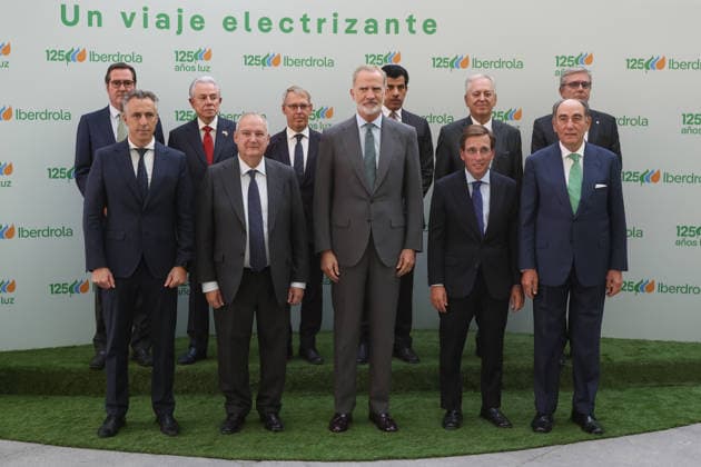 Royals, König Felipe VI von Spanien eröffnet Iberdrola-Ausstellung in Madrid