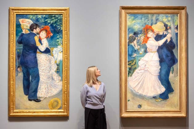 Renoir and Love Ausstellung in der National Gallery in London