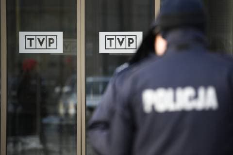 Polen, Nachrichtensender TVP Info abgeschaltet, Symbolfotos