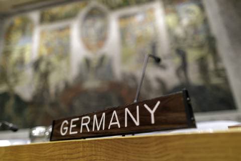 Deutschland will in den UN-Sicherheitsrat, Archivbilder