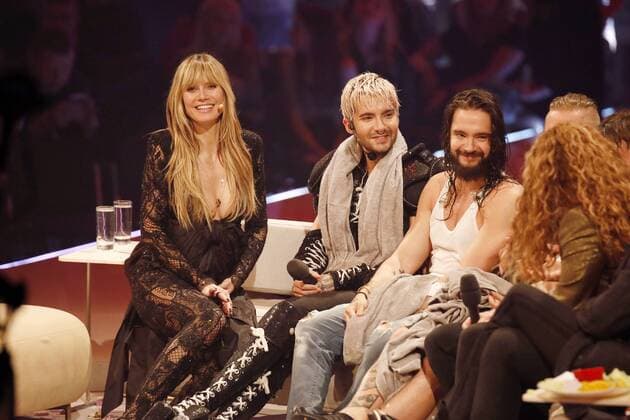 Heidi Klum singt auf der Tokio Hotel Tour 2025, Archivbilder