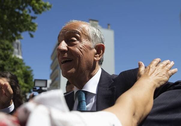 Portugal, Coronavirus, Präsident Marcel Rebelo de Sousa geht in Quarantäne