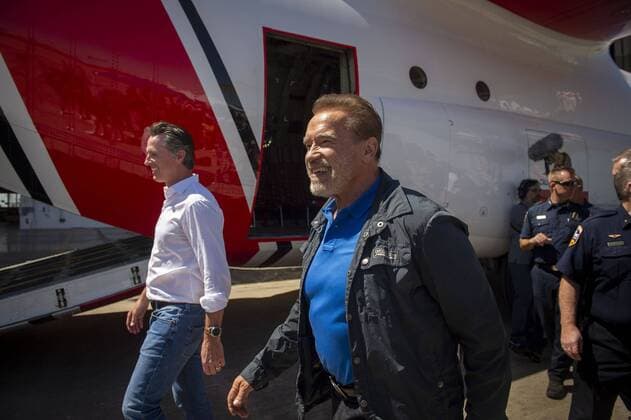 Coronavirus, Arnold Schwarzenegger berät Gouverneur Gavin Newsom in Kalifornien