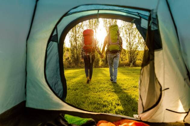IMAGO Creative, Sommer, Camping, Im Zelt
