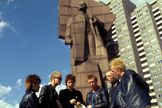 DDR und Punk-Kultur in Berlin - Archivbilder