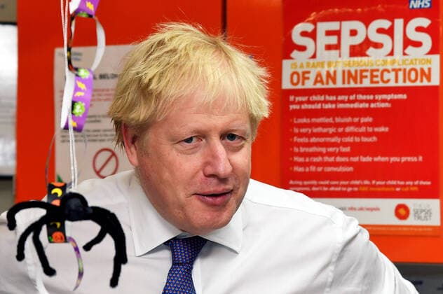 Boris Johnson positiv auf Coronavirus getestet