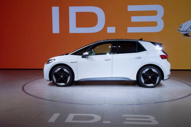 VW ID.3. ist das häufigstes E-Auto in Deutschland - Archivbilder