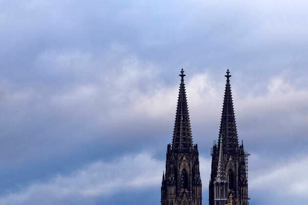 Coronavirus, Vorsichtsmaßnahmen im Kölner Dom - Archivbilder