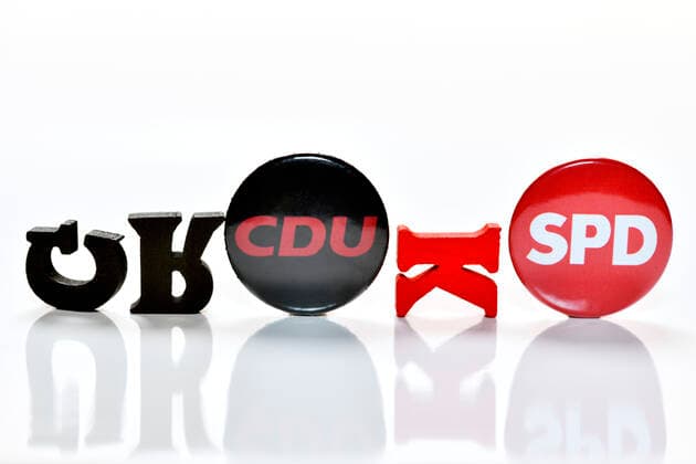 Bundestagswahl2025, GroKo - große Koalition, Symbolfotos