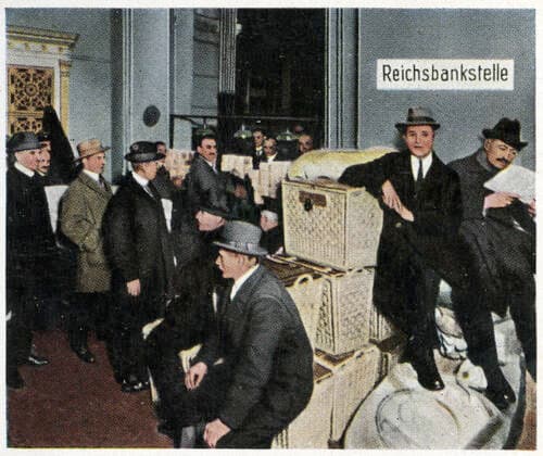 Inflation in der Weimarer Republik 1921-1923 - Archivbilder