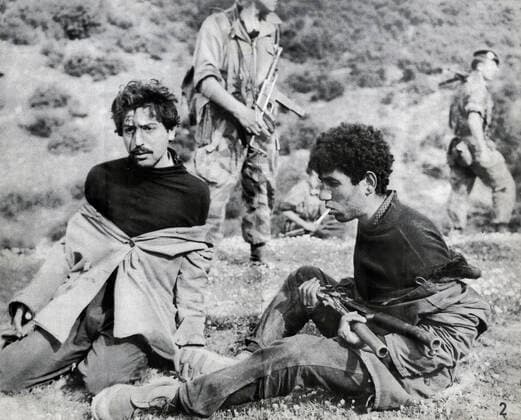 IMAGO History, Archiv, Algerienkrieg, Algerische Kriegsgefangene 1958