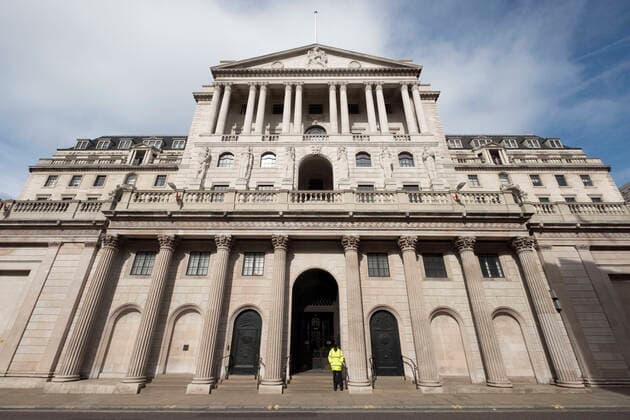 Coronavirus in Großbritannien, Bank of England erwartet tiefe Rezession