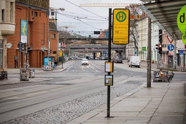 Coronavirus, Impressionen aus Dresden