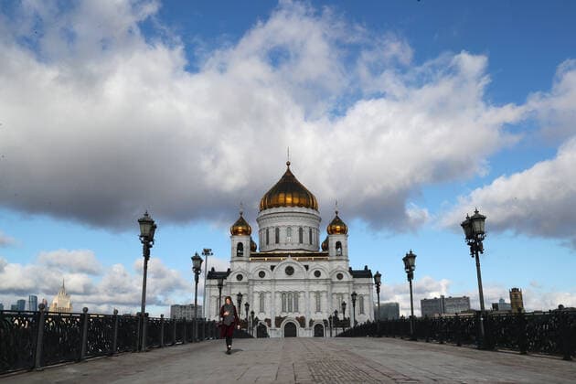 Coronavirus in Russland, Impressionen aus Moskau