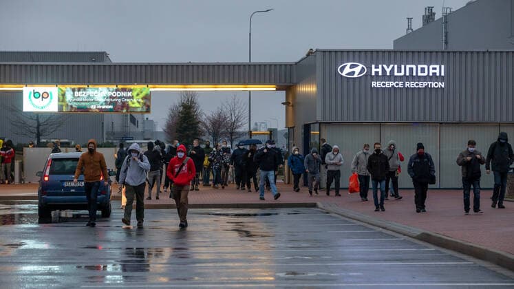 Coronavirus in Tschechien, Hyundai schließt Werk in Nosovice