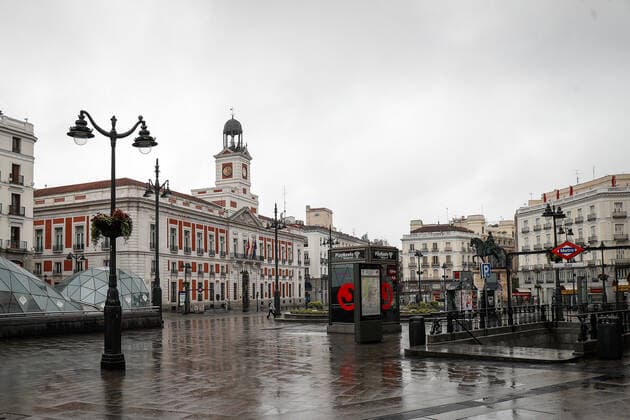 Coronavirus in Spanien, Eindrücke aus Madrid