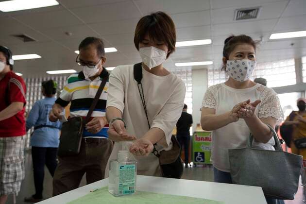 Coronavirus in Thailand, Eindrücke aus Bangkok