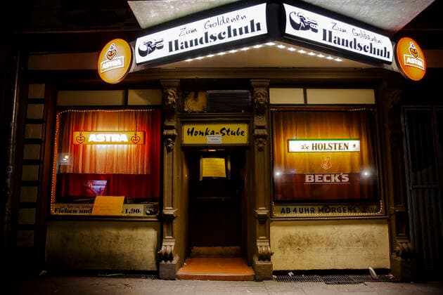 Coronavirus, Hamburger Reeperbahn wie ausgestorben