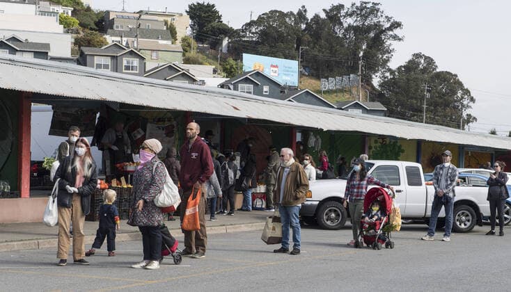 Coronavirus in den USA, Eindrücke aus San Francisco