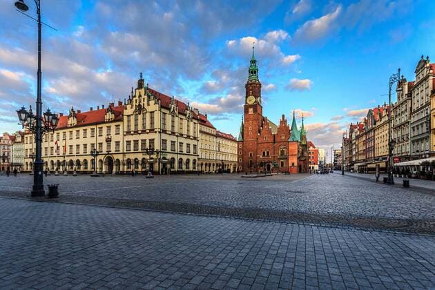 Coronavirus in Polen, Impressionen aus Wroclaw