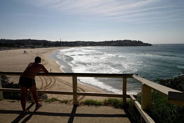Coronavirus in Australien, Bondi Beach geschlossen