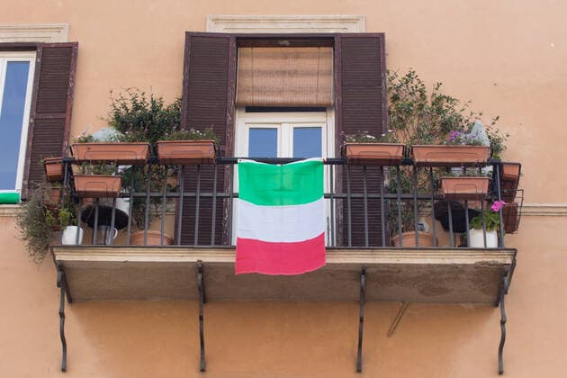 Coronavirus in Italien, Eindrücke aus Rom