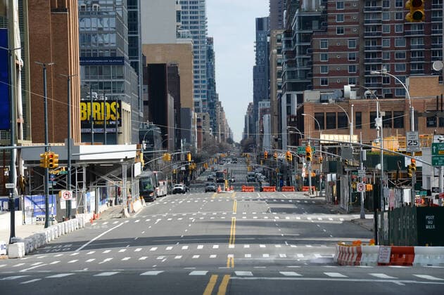 Coronavirus in den USA, Eindrücke aus New York