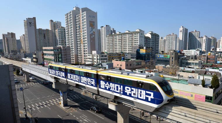 Coronavirus in Südkorea, Impressionen aus Daegu