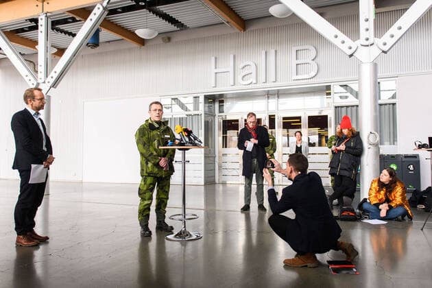 Coronavirus in Schweden, Impressionen aus Stockholm