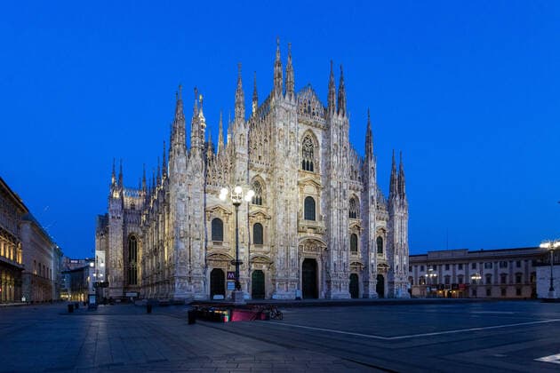 Coronavirus in Italien, Eindrücke aus Mailand