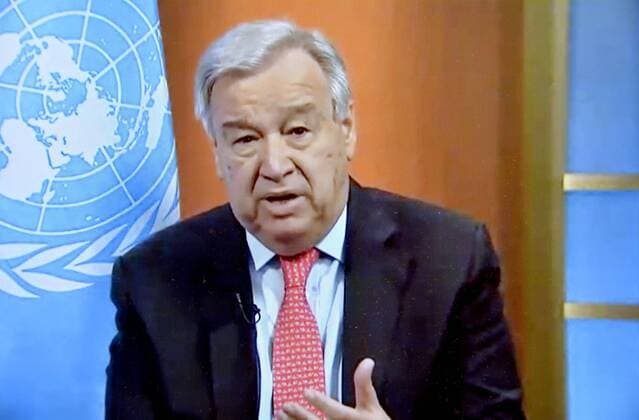 Coronavirus, Antonio Guterres UN-Pressekonferenz