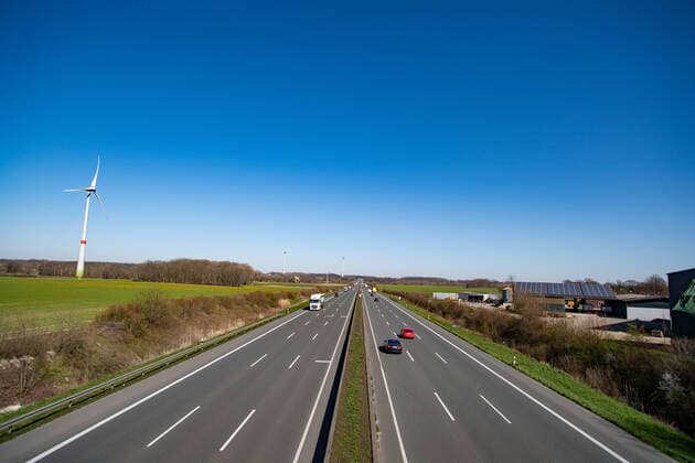 Coronavirus, Deutlich weniger Verkehr auf der A2